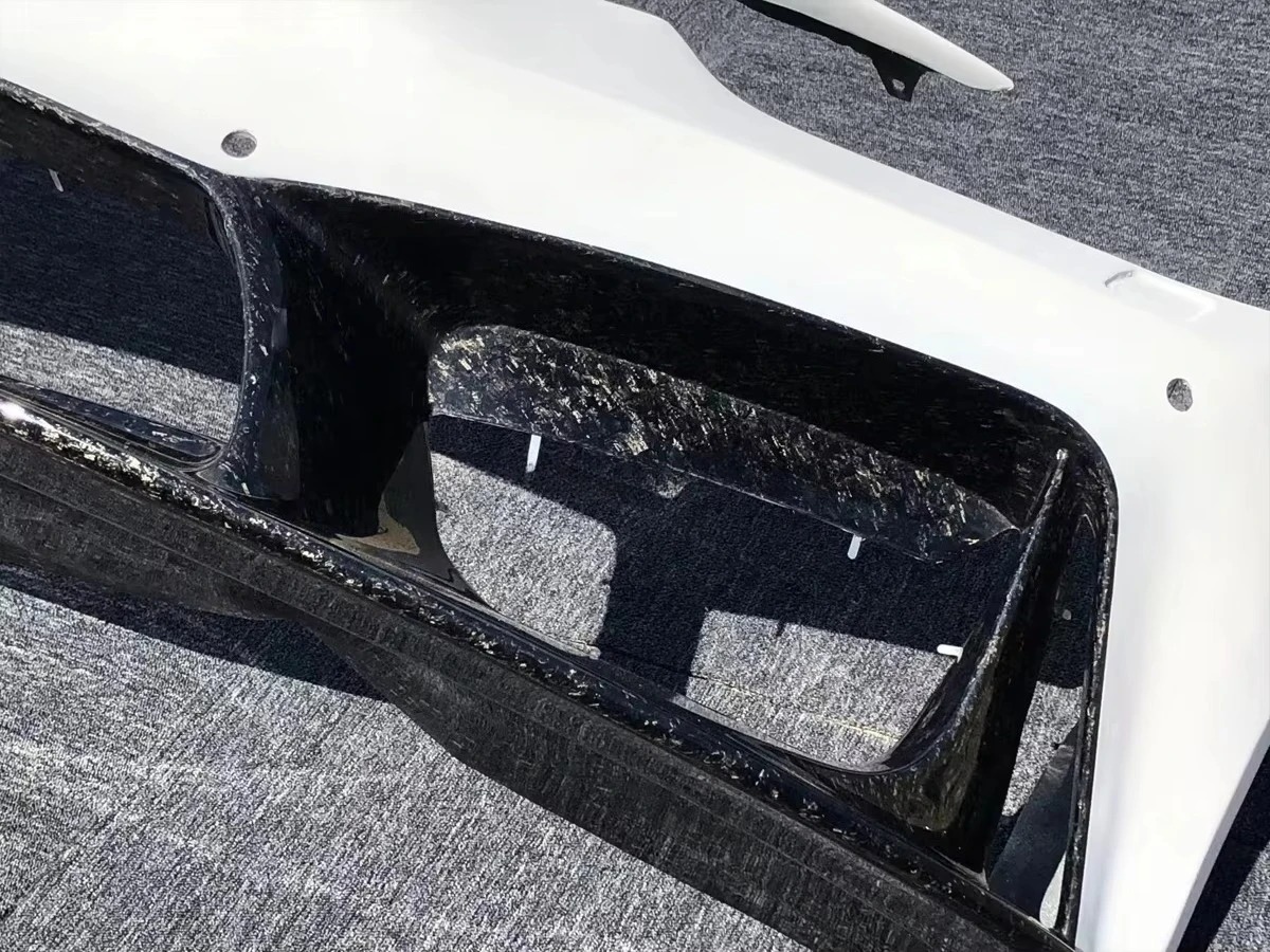 3D Style Carbon Fiber Body Kit Bumper Automotive Accessories Front Bumper for  M3/M4 F80/F82(Half Carbon Fiber)